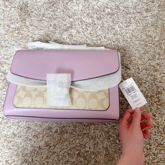 Coach Lane Shoulder Bag In Signature Canvas - Picture 8 of 10